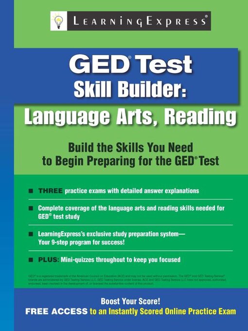 Title details for GED Test Skill Builder by Learning Express Llc - Available